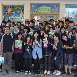 2012年生物多樣性監測營-靜宜大學蝙蝠專班合影
