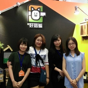 2017年與本館合作的好厝蝙團隊在世貿一館發表卡榫式蝙蝠屋